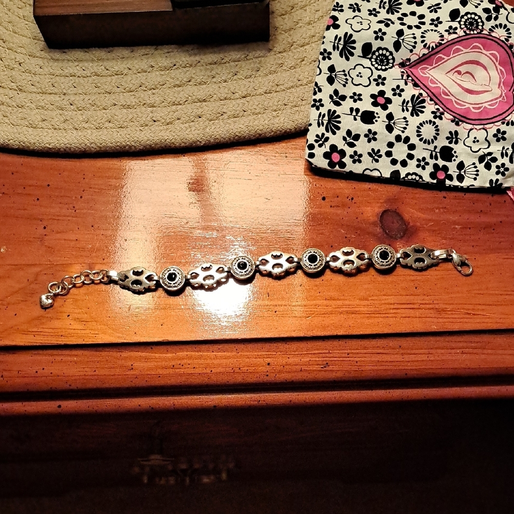 Brighton Silver Bracelet with Black Details - Picture 8 of 8
